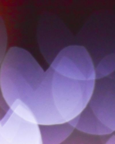Abstract purple lights representing soft visual focus